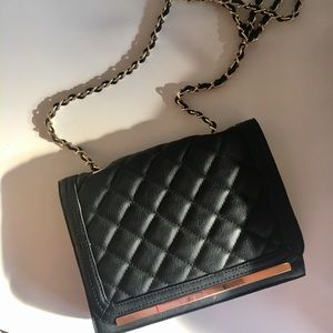 Gold and Black Purse